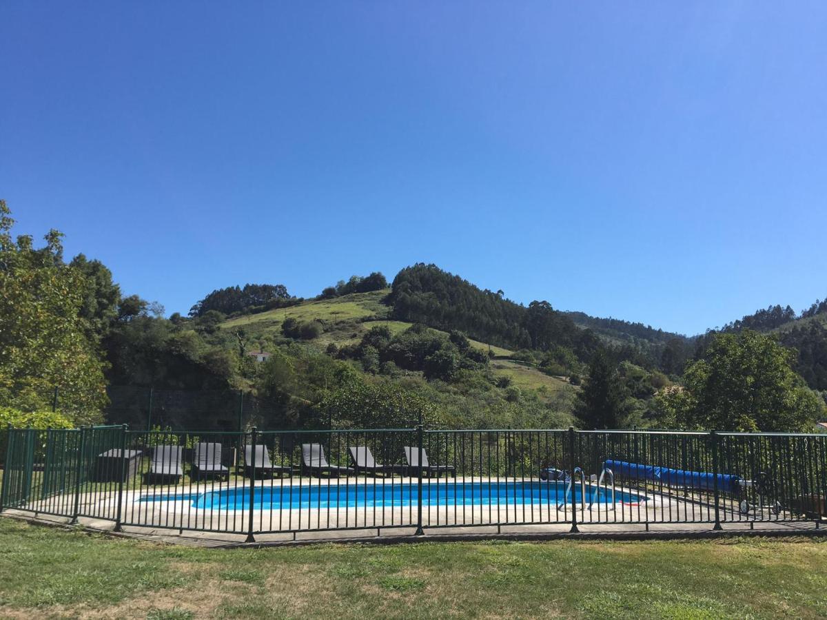 Arroes Village And Pool - Villa con piscina privada Villaviciosa  Esterno foto